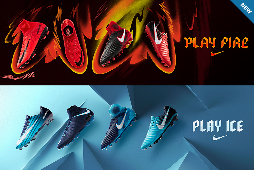 Nike Ice and Fire: doppia colorazione per la nuova collezione di scarpe calcio  Nike | Maxinews – Il Blog di Maxi Sport